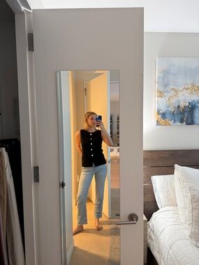 JBD medium- light wash straight leg jeans